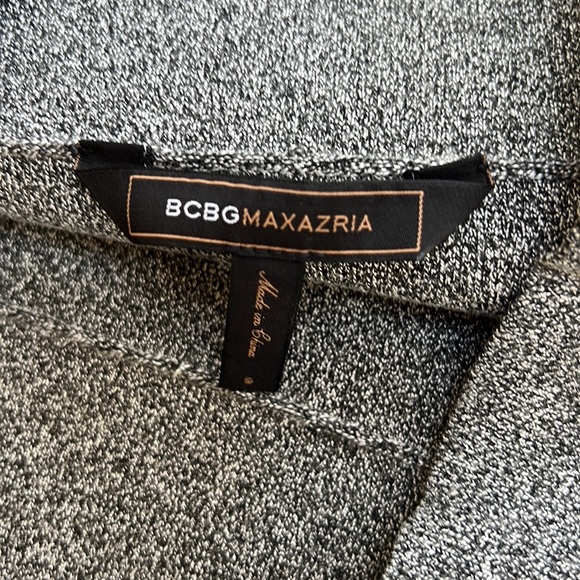 BCBG Max Azria Bandage Gray Melange Mini Skirt. s - Picture 3 of 6